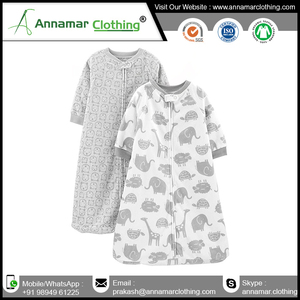 Sleeping <b>Bag</b> High Quality Baby Organic Cotton Sleeping <b>Bag</b> with Sleeves - Product Image 5