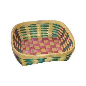 Encimera de cocina Cesta de fruta decorativa Precio asequible Cesta de fruta de madera de bambú - Product Image 1