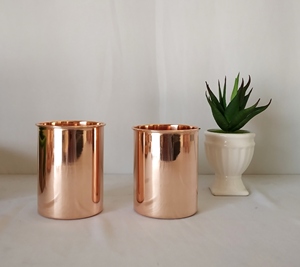 Hot Vantage Hot Sale Copper <b>Tumbler</b> Hot Sale Classic Look Modern Style New Design Copper Beer Mug for Parties and Kitchen Usage - Product Image 2