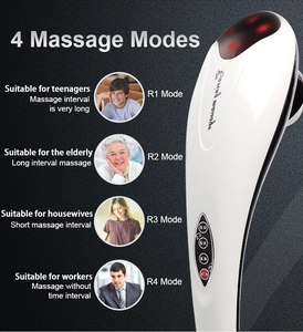 Masseur électrique portatif anti-cellulite LUYAO, marteau de massage filaire pour le cou, le dos, les jambes et le corps entier, soulagement de la douleur et amincissement - Product Image 4