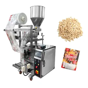 Completamente automatico verticale farina d'avena chicchi di mais snack cereali macchina imballatrice