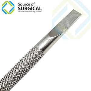 Empujador de Cutículas Profesional de Acero Inoxidable para Uñas, Marca Privada, Modelo SOS-20224 - Product Image 3