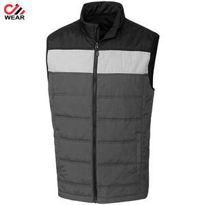 Gilet double-couleur pour hommes, personnalisé, rembourré, bulles, couleur, ensemble - Product Image 4
