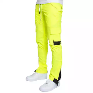 Nouvelle Arrivée 2026 – Pantalon Cargo Décontracté Léger Taille Mi-Haute avec Broderie et Cordon de Serrage pour Homme, Logo Personnalisé - Product Image 1