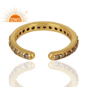 925 Sterling <b>Silver</b> Natural Diamond <b>Set</b> Band <b>Ring</b> for Women Diamond Jewelry Manufacturer - Product Image 4