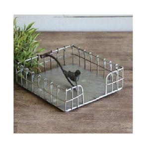 Iron Black Color <b>Tissue</b> Box <b>Wedding</b> Decorations Table Top Iron <b>Tissue</b> Holder Napkin Holder At Bestest Price - Product Image 2