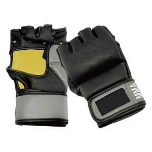 2021ที่มีคุณภาพสูงครึ่งนิ้วมวยถุงมือ Mma หนังเทียม - Product Image 2
