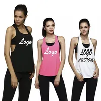 2021 women yoga female T-shirt sports fitness Tank top shirt workout running for ladies gym vest