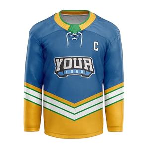 Uniforme de Hockey sobre hielo personalizado, calidad superior, fabricado en fábrica - Product Image 3