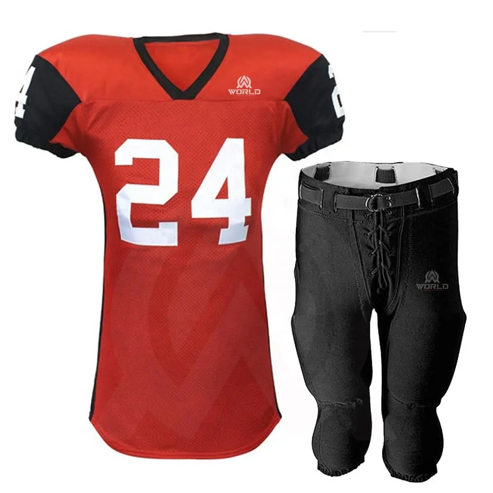 Sublimation American Football Uniforms New Design American Football Customized Latest Design American Jersey