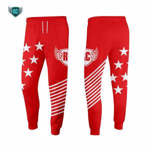 กางเกงวิ่งผ้าลูกฟูกสำหรับผู้ชายกางเกงวอร์มเอวกลางน้ำหนักเบาผ้าคอตตอนปักโลโก้ได้ตามต้องการ100% เข้ม - Product Image 6