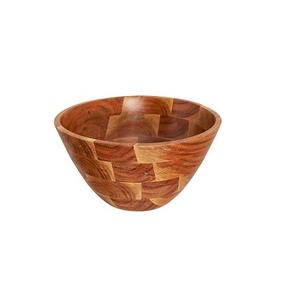 Brown Color Wood <b>Dessert</b> Serving Bowl Handmade Round Shape Chocolate Serving Bowl For Home Kitchenware Use - Product Image 1