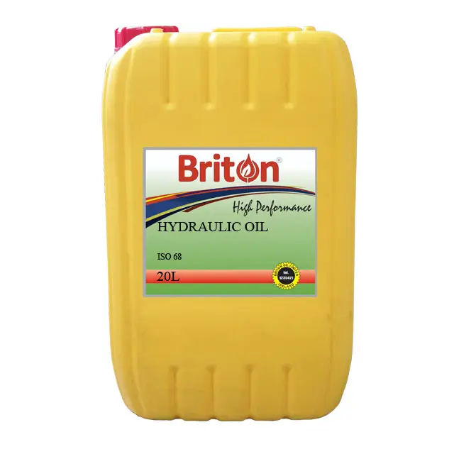Hydraulic Oil ISO 68 Briton耐摩耗高粘度指数優れた保護酸化に対する良好な安定性の摩耗のに対して