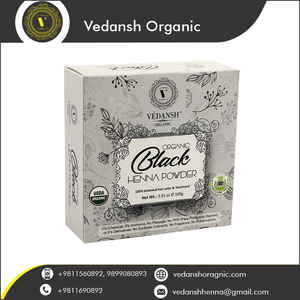 Vedansh ผงเฮนน่าบริสุทธิ์ออร์แกนิกสำหรับผงเฮนน่าสีดำ - Product Image 5