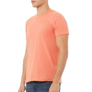 60% coton/40% polyester t-shirts Bella + toile 3001 unisexe jersey à manches courtes t-shirts-orange - Product Image 5