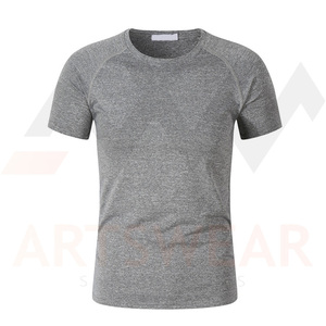 Camiseta de Algodón Jersey Sólido para Hombre, Diseño de Logotipo Personalizado OEM, Peso Medio 220g, Manga Corta, Cuello Redondo, Corte Regular, Transpirable - Product Image 6