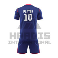 Uniforme de fútbol de tamaño adulto buena calidad venta en línea uniforme de fútbol hecho en el mejor material uniforme de fútbol