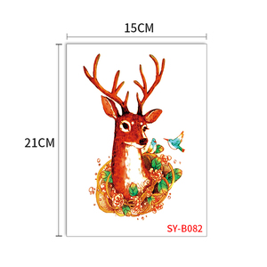 รอยสักชั่วคราวคุณภาพสูง กันน้ำ ลายใหญ่ - Product Image 6