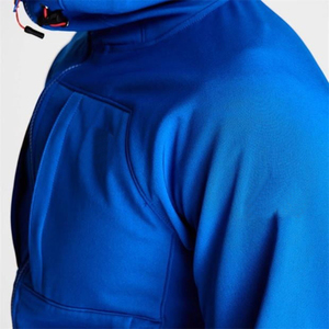 Saison d'hiver Hoodies Hommes Zipper Up Sweat Shirt Vente en gros Produit bon marché 100% Coton Chaud Polaire Logo personnalisé Manches complètes OEM - Product Image 6
