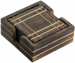Sous-verre à thé en bois naturel de bonne qualité, exportateur en gros, sous-verre en bois personnalisé, fabricant et fournisseur de l'Inde - Product Image 6