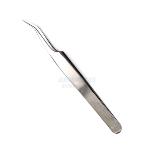 Vente en gros de pinces à cils de qualité supérieure Instruments de beauté en acier inoxydable Pince à cils - Product Image 1
