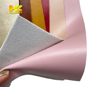 0.8MM Kinghope PU Non Woven Shoes Lining PU Artificial Leather for Footwear Lining