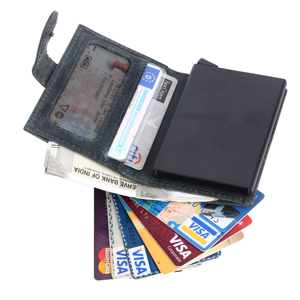 Cartera de Cuero de Grano Completo de Alta Calidad con Bloqueo RFID para Hombre, Diseño Delgado y Duradero, Suministro Disponible en Todo el Mundo - Product Image 5