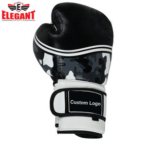 Guantes de Boxeo de Camuflaje Profesionales Personalizables, Coloridos, de Cuero Pakistaní, Unisex, de Alta Calidad para MMA, con Diseño Personalizado de Artes Marciales - Product Image 3