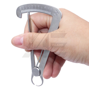Calibrador Óseo Dental Castroviejo de Acero Inoxidable 0-20MM, Instrumentos Dentales Angulados de Alta Calidad 2026 - Product Image 4