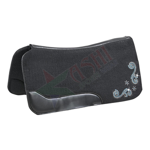 Fabricante profesional, almohadilla de sillín de equitación multiusos personalizable, forro de polialgodón para equitación y carreras - Product Image 2