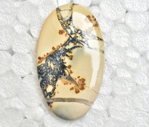 Maligano Jasper Cabochon Top Grade Dendritic Maligano Jasper Gemstone - Product Image 4