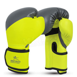 MMA guantes de boxeo Muay Thai, diseño personalizado, buena calidad, entrenamiento suave, venta al por mayor - Product Image 1