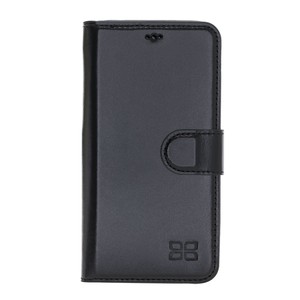 Bouletta en cuir véritable détachable magnétique Flip portefeuille couverture OEM RFID sans fil Charge antichoc Design de luxe pour - Product Image 3