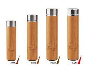 Conveniente y respetuoso con el medio ambiente, taza de bambú/botella tallada, decoración de datos dorados, mantiene el calor de Vietnam - Product Image 5