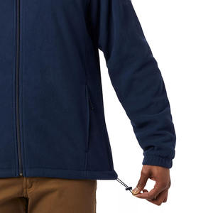 Veste polaire de performance de haute qualité pour hommes, veste à fermeture éclair complète, vêtements d'extérieur et d'hiver respirants avec col montant, nouveau tissu en stock - Product Image 6