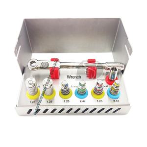 Jeu de tournevis pour implants dentaires, 7 pièces, clé à cliquet, tournevis pour implants dentaires, CE, PK, vente en gros, instruments dentaires personnalisés - Product Image 5