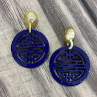 Pendientes Colgantes de Moda Hechos a Mano con Laca de Cuerno de Búfalo, Estilo Lindo, Más Vendidos en 2026, Gran Venta en EE. UU.