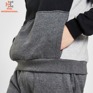 2024 hommes de haute qualité personnalisé sweats à col rond décontracté vêtements d'hiver solide motif imprimé tissu uni teint prix de gros - Product Image 4