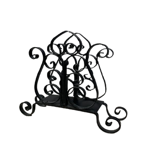 Servilletero de metal con diseño elegante Perfecto para el hogar Comedor y bodas Almacenamiento de papel de seda de mesa - Product Image 1