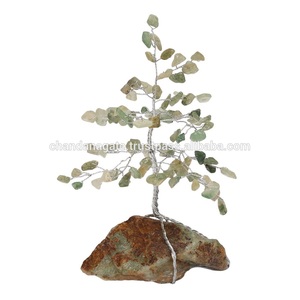 ชิปคริสตัลสีเขียว Aventurine สำหรับต้นไม้หินอัญมณีต้นไม้แห่งชีวิตหินธรรมชาติ7ชิปคริสตัลจักระของขวัญนำโชค - Product Image 4