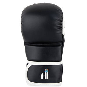 Guantes MMA de medio dedo con logotipo personalizado de alta calidad para entrenamiento de UFC al por mayor para artes marciales y boxeo - Product Image 5