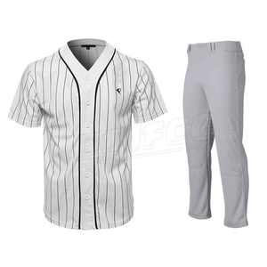 Uniforme de béisbol de buena calidad fabricado en Pakistán, cómodas camisetas y pantalones cortos de béisbol para equipos - Product Image 1