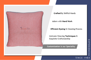 Taies d'oreiller et housses de coussin – Approvisionnement direct usine – Qualité supérieure – Fabrication artisanale – 100 % coton – Matière tissée douce – Coussins/oreillers - Product Image 3