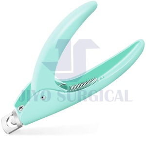 Cortador de puntas de manicura profesional de alta calidad, tijeras para uñas acrílicas, cortaúñas postizas, arte de uñas con borde en U - Product Image 1