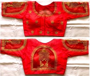 Wholesale Price Navratri Special Zari and Sequence Worked Blouse - Product Image 2