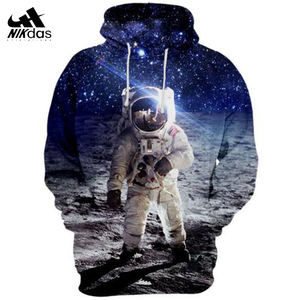 Pull à capuche sur mesure 3D Sublimation imprimé sweat-shirt en polaire tricoté imperméable doublé conception grande taille approvisionnement OEM - Product Image 3