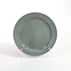 Perfect Offer Eco-friendly Ceramic Flat Round Plate Houseware From Russia