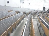 Ensemble Chaise et Table Pliante Double pour Étudiants Lycéens et Universitaires, Accoudoirs Métalliques, Distance Entre Centres 520mm, Design Contemporain, Idéal Maison et École