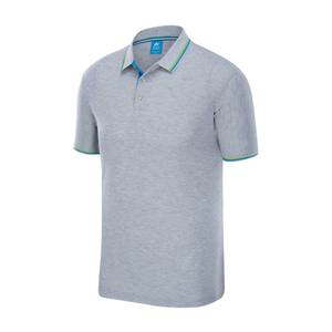 T-shirt de golf en coton respirant personnalisé pour hommes vêtements de sport de style polo à manches courtes - Product Image 5
