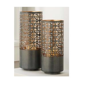 Bougeoir votif en métal de la meilleure qualité, élégant, moderne, fait à la main, design personnalisé de luxe, nouvelle forme unique de fantaisie pour Noël - Product Image 1